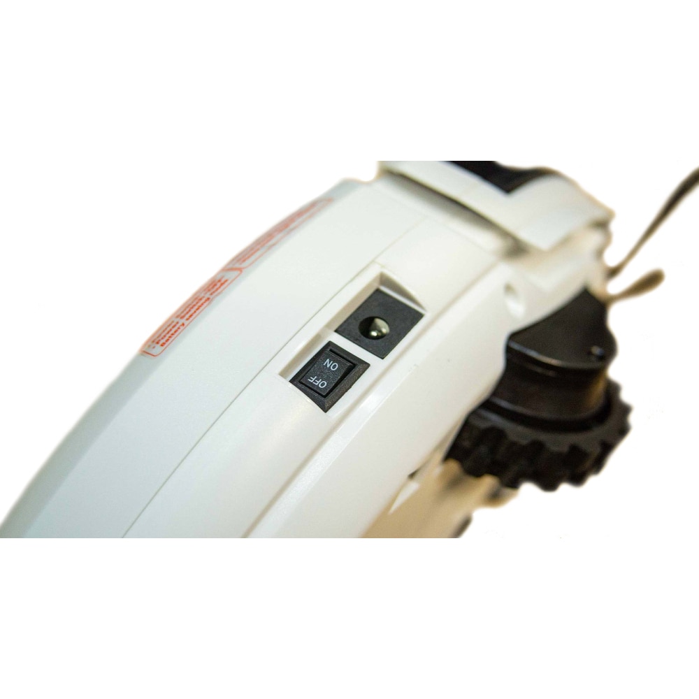 Aspirator robot, Total, Li-Ion, 2 Ah, 0.45 L, 3 functii, Alb