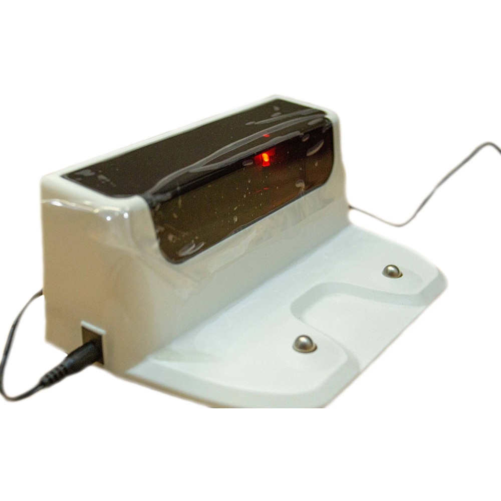 Aspirator robot, Total, Li-Ion, 2 Ah, 0.45 L, 3 functii, Alb