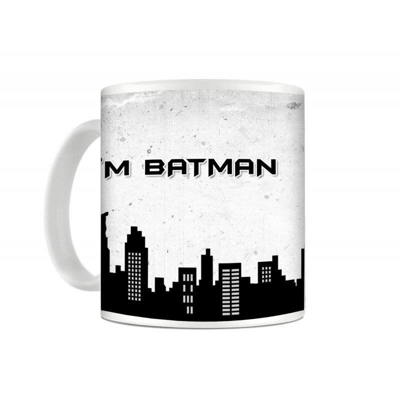 Cana Batman I'm Batman , 330ml , mug95, Multicolor