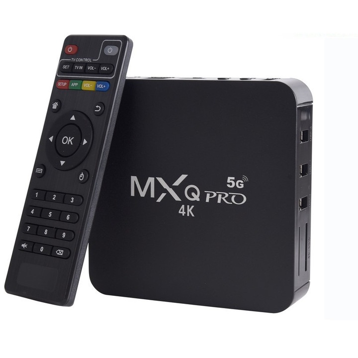 Смарт тв бокс MXq Pro 5G Tv Box, 2GB RAM, 16GB ROM, 4k