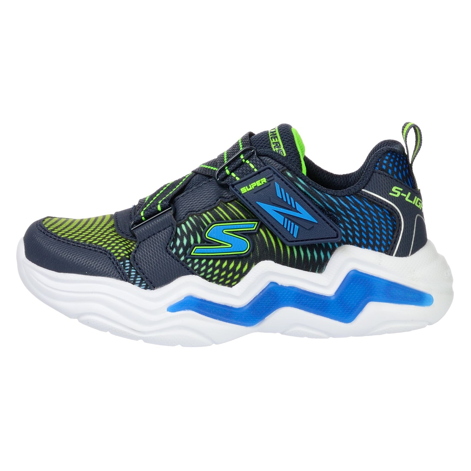 Pantofi sport Skechers Erupters Iv - Velder 400126LNVLM Copii Bleumarin