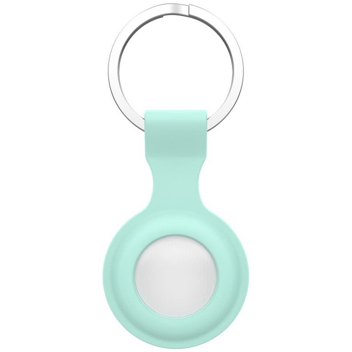 Калъф за Apple AirTag High Quality Protection, Keychain, Turquoise