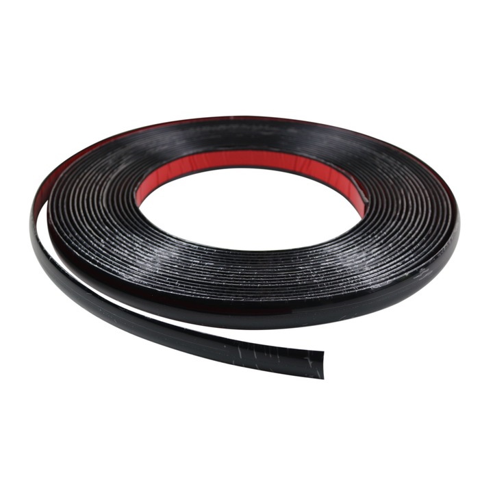 Banda cheder auto-adeziva Emzone, 5m x 10mm, Negru