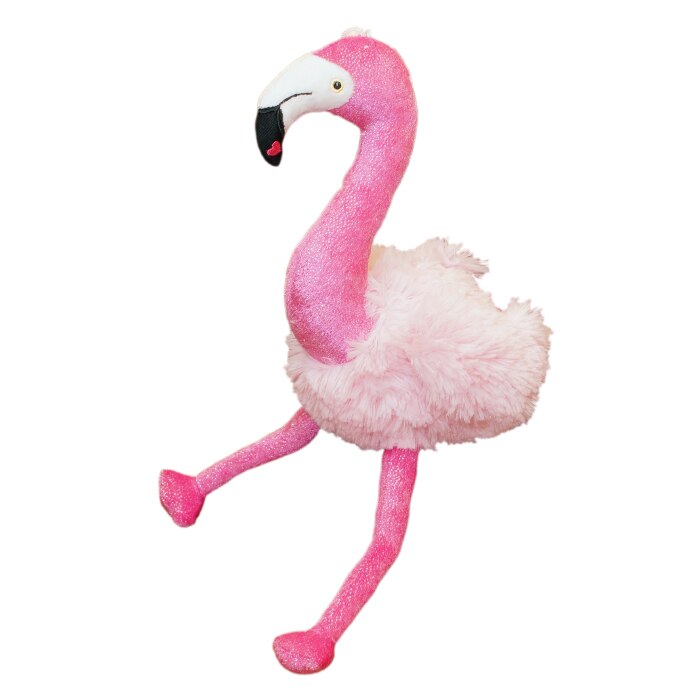 Jucarie plus, Flamingo, roz, 36 cm