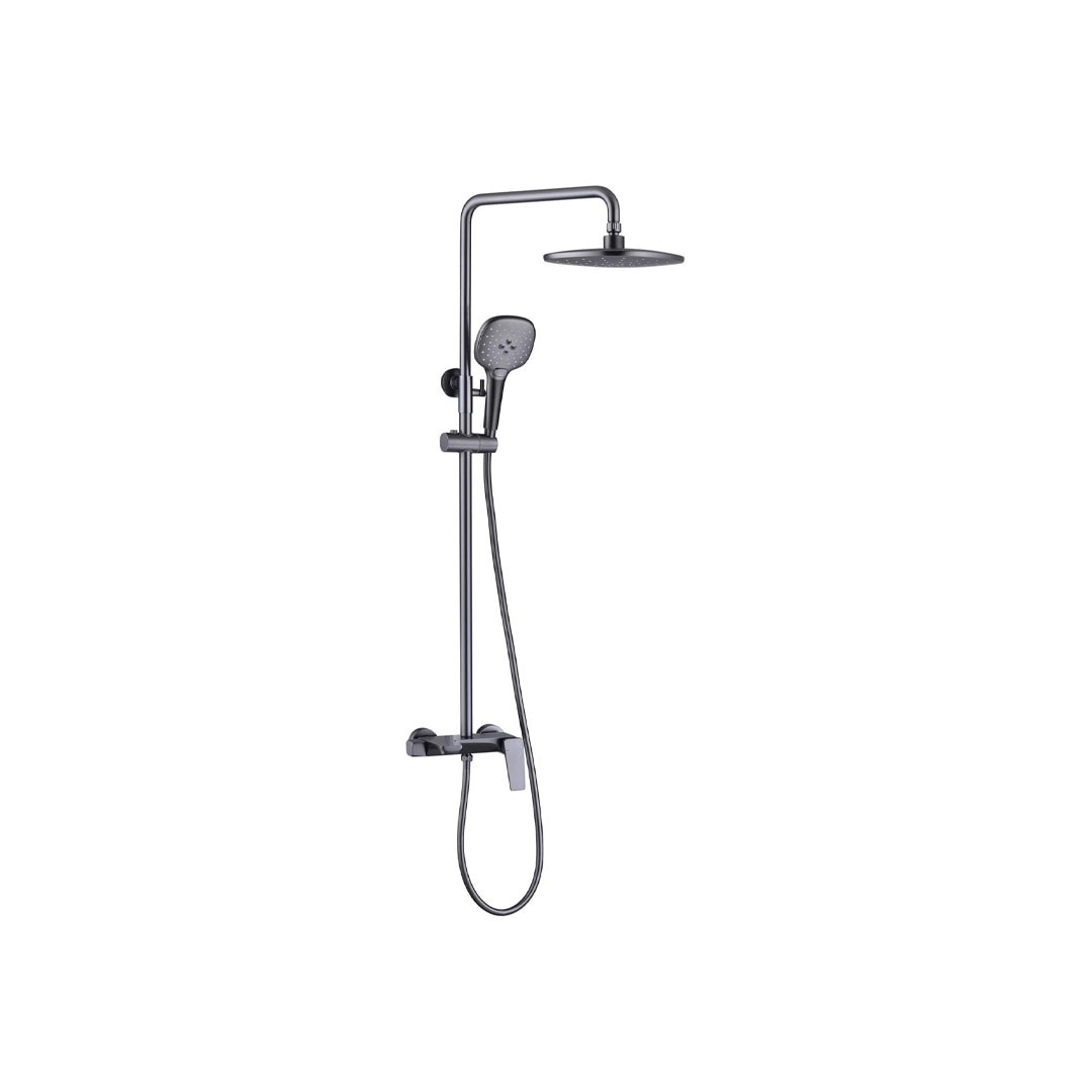 Coloana dus, alama sanitara, negru, finisaj satinat, 9960N