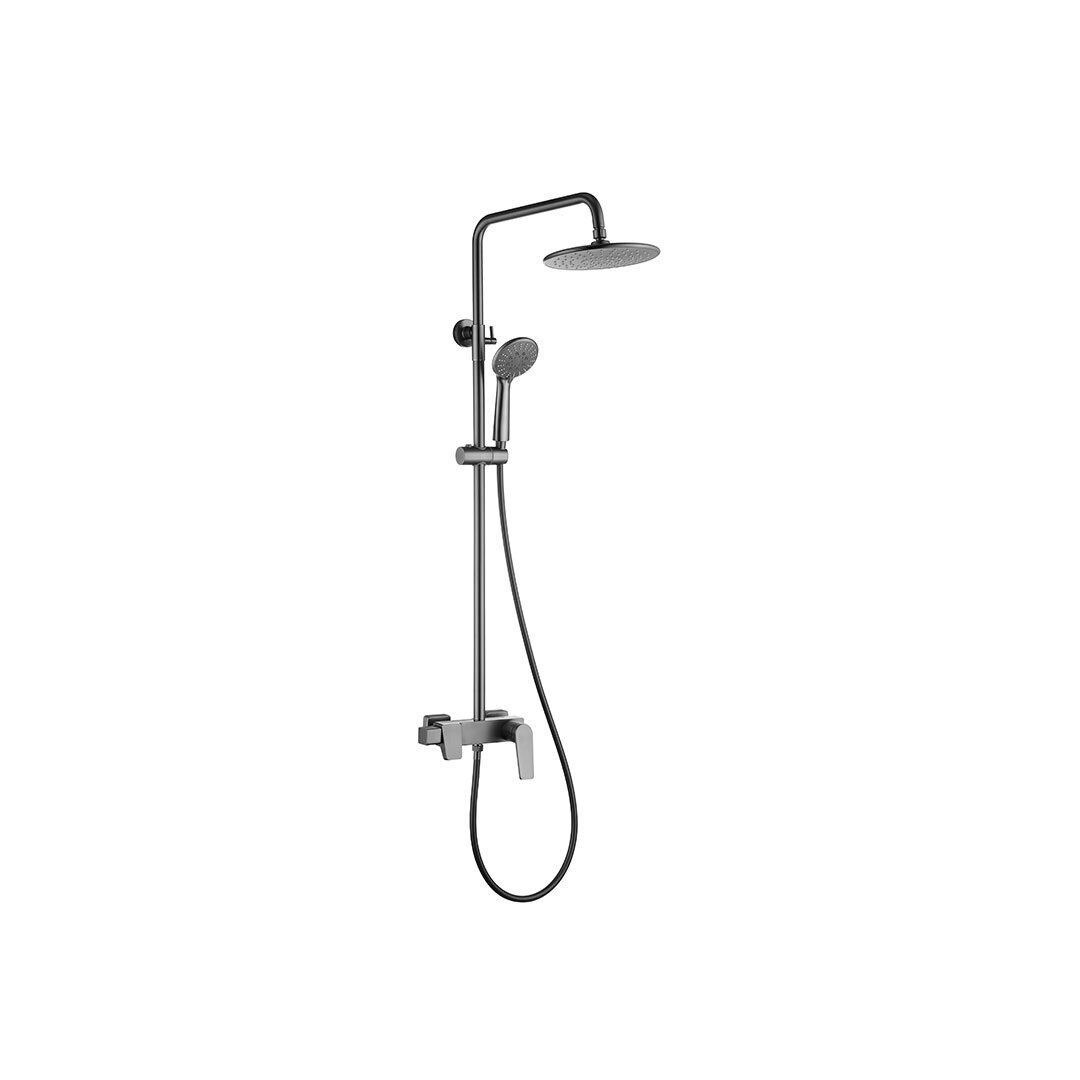 Coloana dus, alama sanitara, finisaj satinat, negru, 9910N