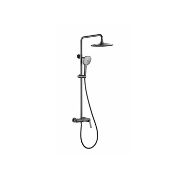 Coloana dus, alama sanitara, finisaj satinat, negru, 10010N Coloana dus, alama sanitara, finisaj satinat, negru, 10010N