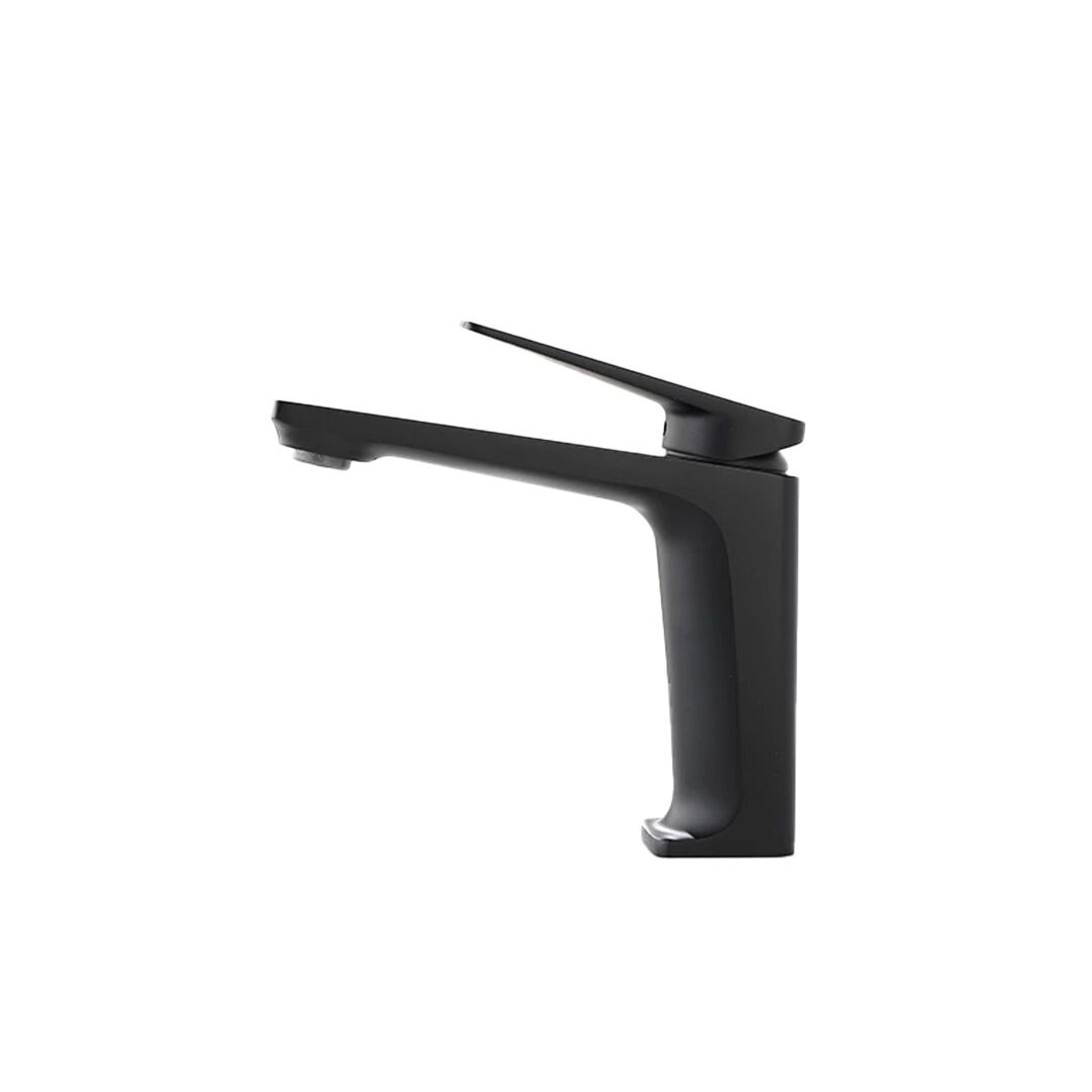 Baterie lavoar, alama sanitara, finisaj satinat, negru, 9967H
