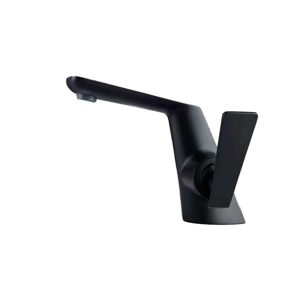 Baterie lavoar, alama sanitara, finisaj satinat, negru, 6727H