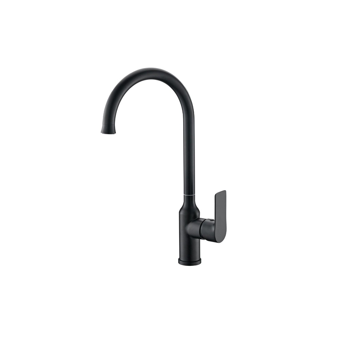 Baterie lavoar, alama sanitara, finisaj satinat, negru, LJS/225B