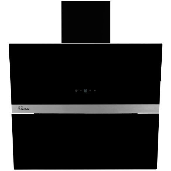 Hota veticala Akpo WK-9 Venus PRO 60, 60 cm, putere absorbtie 415 mc/h, 1 motor, Negru