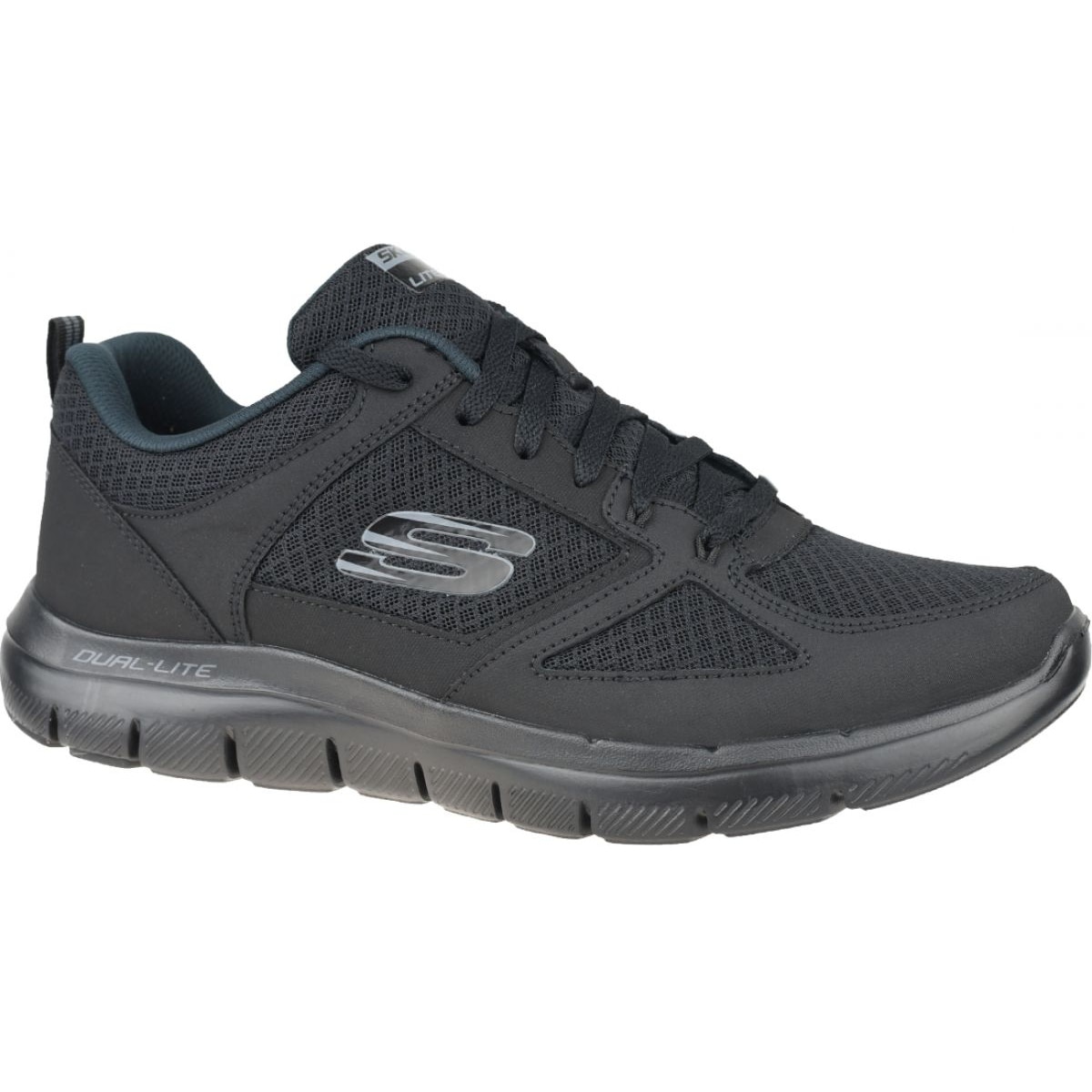 Tenisi barbati, Skechers, BM89136, Negru