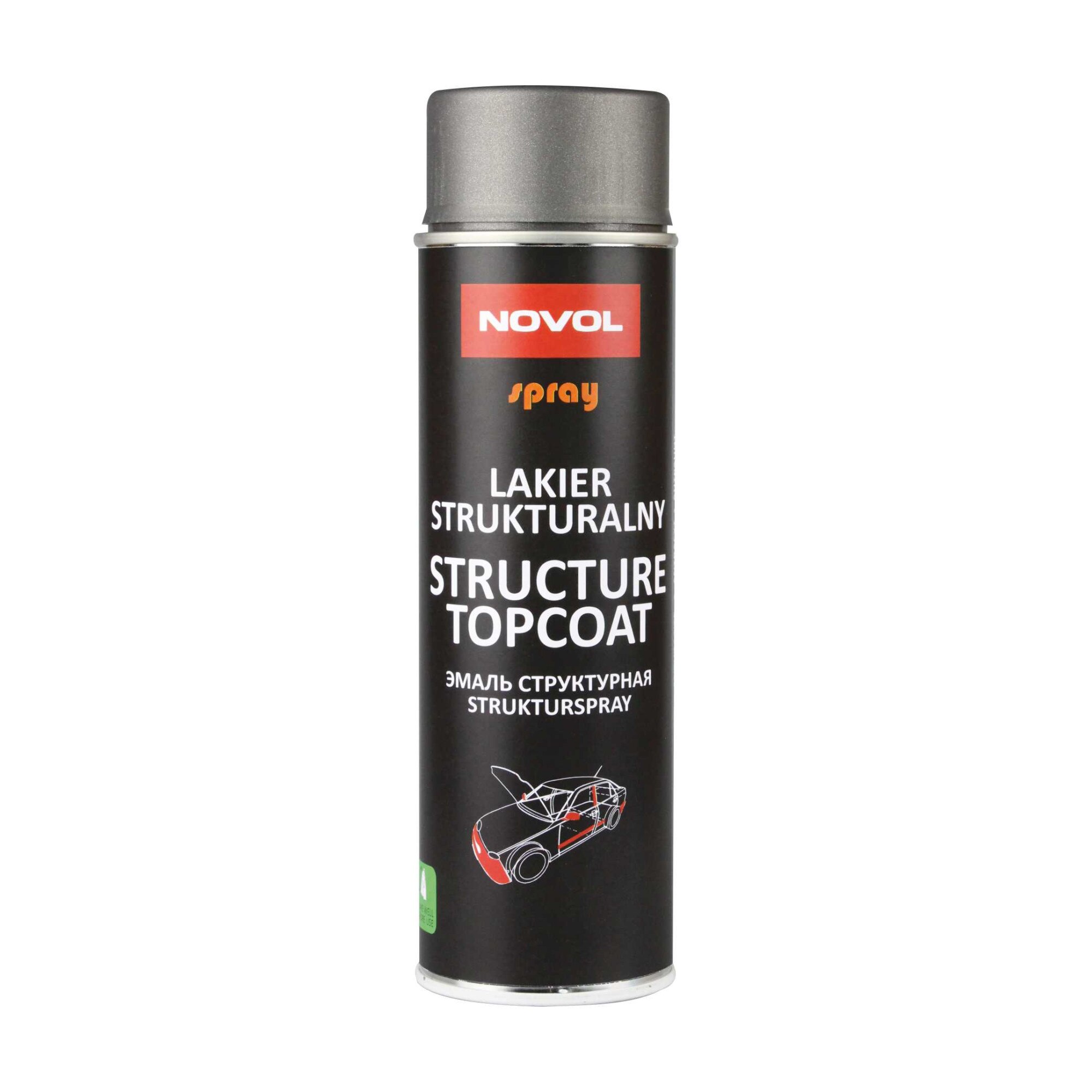 Spray NOVOL Antracit Structurat 500 ml