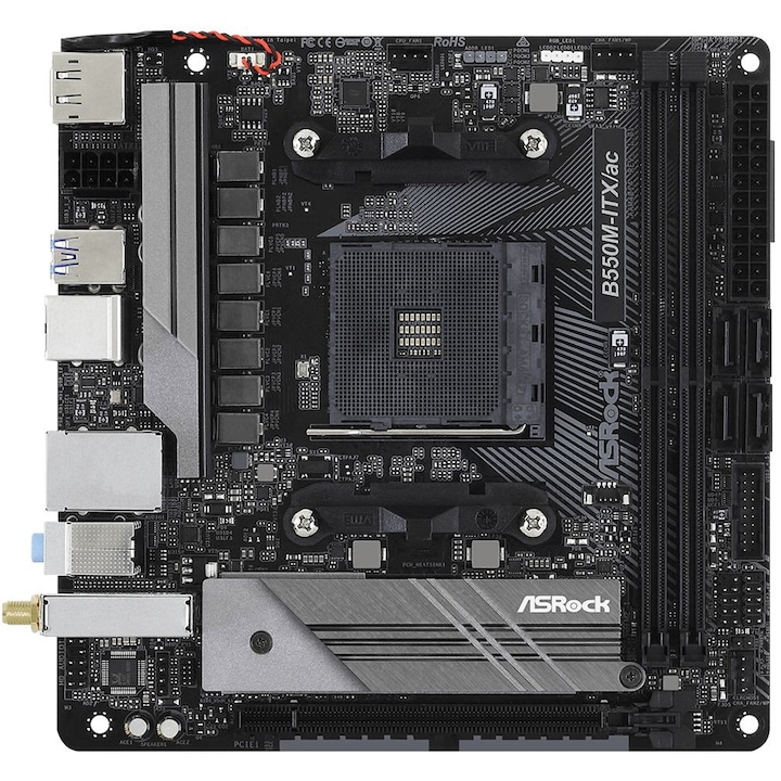 ΠΡΠ½Π½Π° ΠΏΠ»Π°ΡΠΊΠ° ASROCK B550M-ITX/AC /AM4 B550M-ITX/AC
