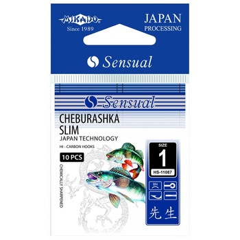 Carlige Sensual Cheburashka slim Nr. 1/0 BN - 10buc Carlige Sensual Cheburashka slim Nr. 1/0 BN - 10buc
