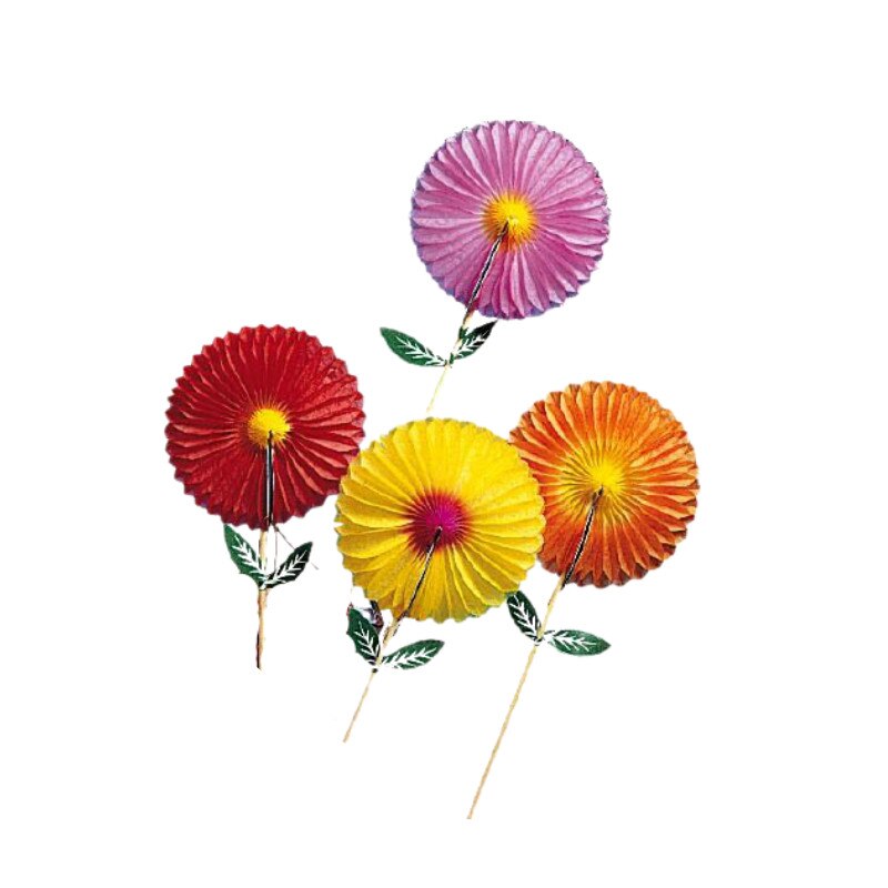 Set 100 accesorii decorative DALIA pentru bauturi, 24 cm