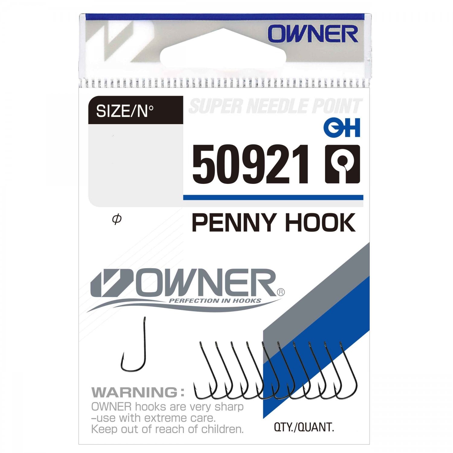 Carlig 50921 No.12 Penny Hook