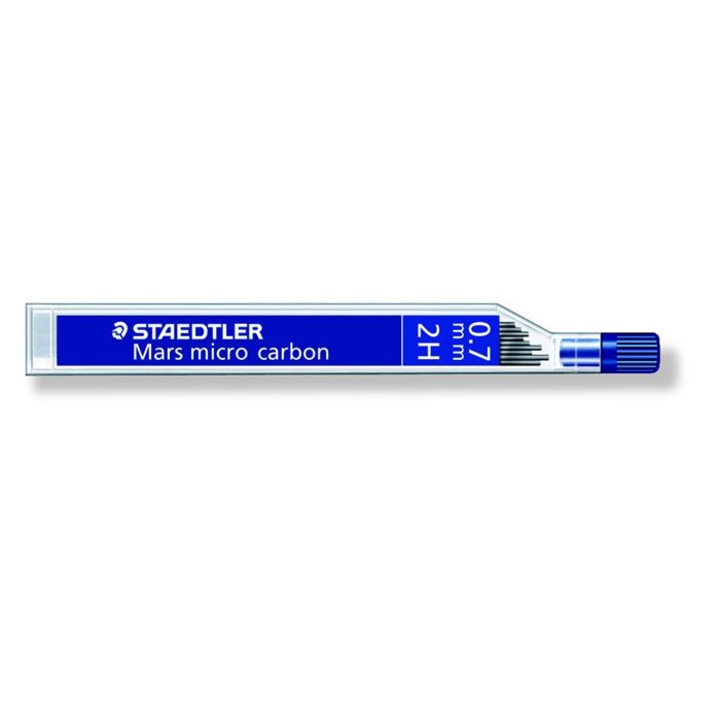 Mine creion mecanic, Staedtler, Grafit, 2H, 0.7 mm