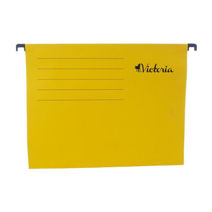 Dosar suspendat, Victoria, Carton, A4, Galben