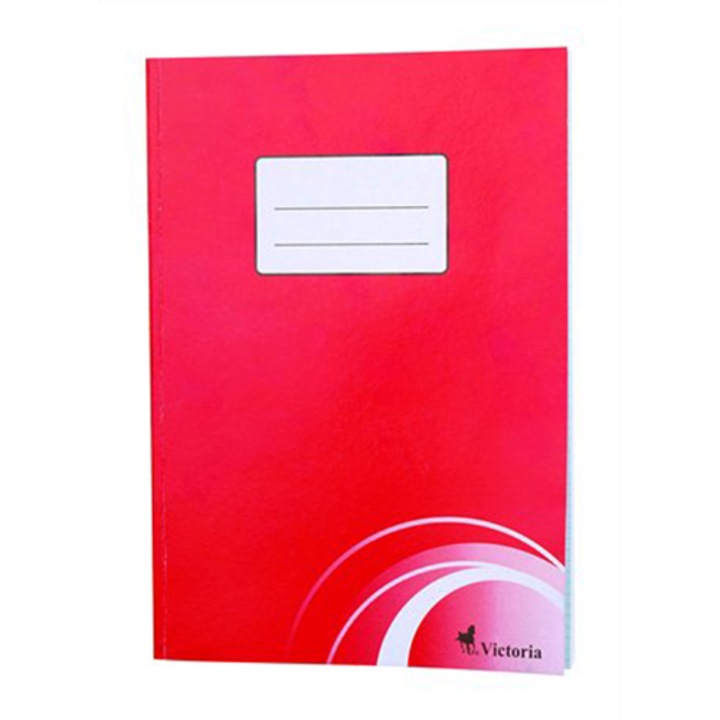 Victoria beíró, A4, kockás, 100 lap, puhafedeles