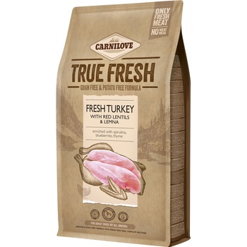 Hrana uscata pentru caini Carnilove True Fresh, Adult, Curcan, 4 Kg Hrana uscata pentru caini Carnilove True Fresh, Adult, Curcan, 4 Kg