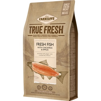 Hrana uscata pentru caini Carnilove True Fresh, Adult, Peste, 1.4 Kg Hrana uscata pentru caini Carnilove True Fresh, Adult, Peste, 1.4 Kg