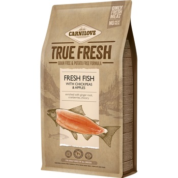 Hrana uscata pentru caini Carnilove True Fresh, Adult, Peste, 4 Kg Hrana uscata pentru caini Carnilove True Fresh, Adult, Peste, 4 Kg