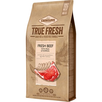 Hrana uscata pentru caini Carnilove True Fresh, Adult, Vita, 11.4 Kg Hrana uscata pentru caini Carnilove True Fresh, Adult, Vita, 11.4 Kg