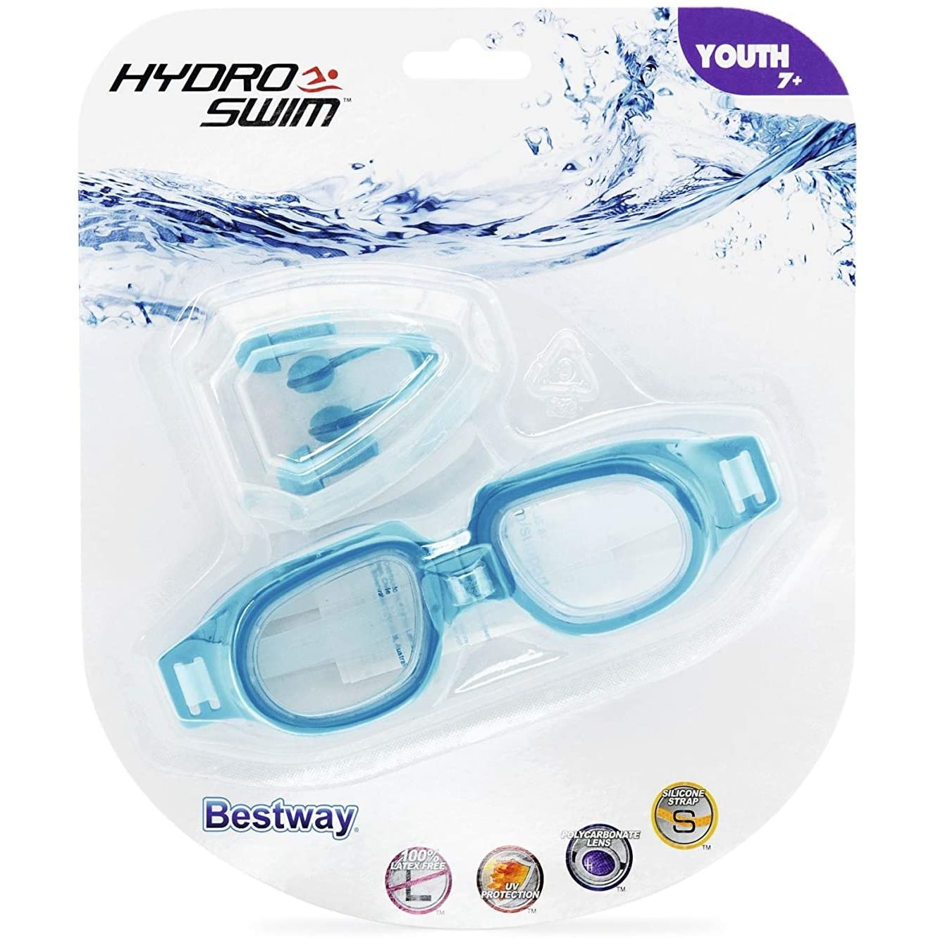 Set pentru inot Bestway, Hydro Swim Protector, Albastru