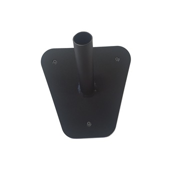 Suport steag din metal model 6, 200x200 mm, negru Suport steag din metal model 6, 200x200 mm, negru