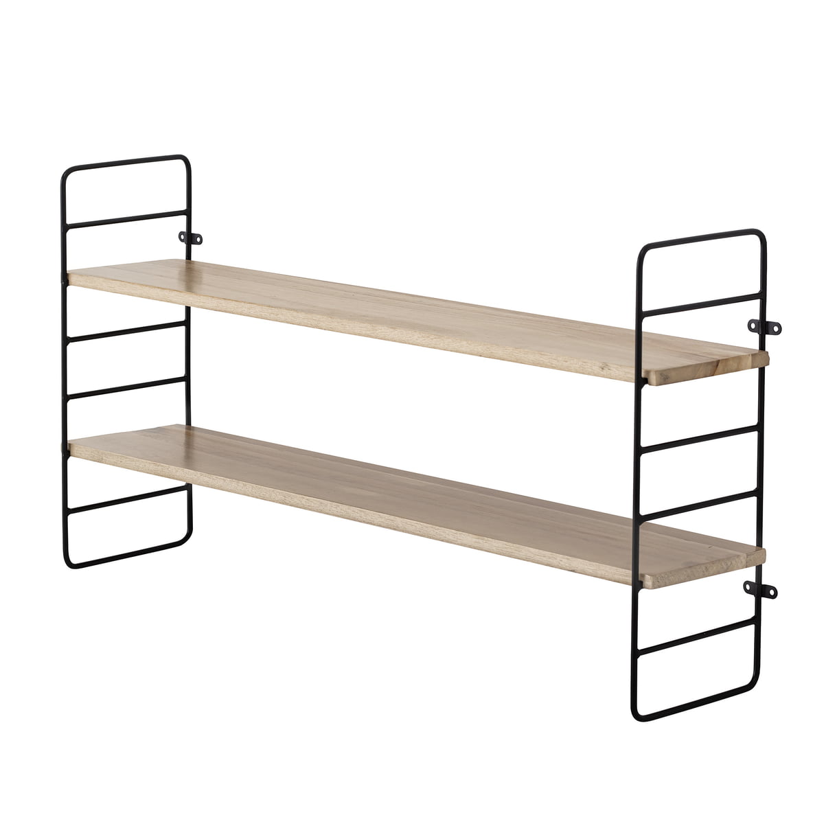 Raft Cu 2 Nivele Bloomingville - North Shelve - Natur 65cm