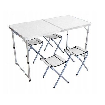 Set masa pliabila, ProCart, cu 4 scaune, pentru camping, inaltime masa ajustabila Set masa pliabila, ProCart, cu 4 scaune, pentru camping, inaltime masa ajustabila