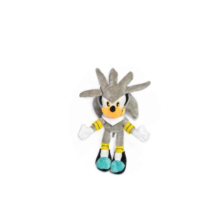 Jucarie de plus Ariciul Sonic Cozi Knuckles Echidna, gri, 30 cm , 1 an +