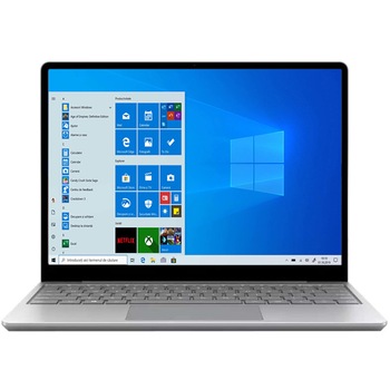Laptop ultraportabil Microsoft Surface GO, cu procesor Intel Core i5-1035G1, 12.4 Laptop ultraportabil Microsoft Surface GO, cu procesor Intel Core i5-1035G1, 12.4