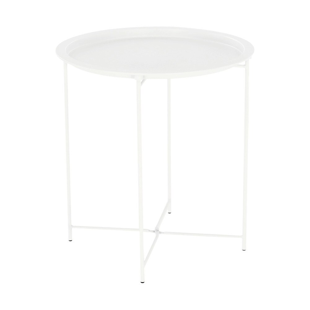 Masuta auxiliara Sani Render, 47/50,2/47cm, Alb