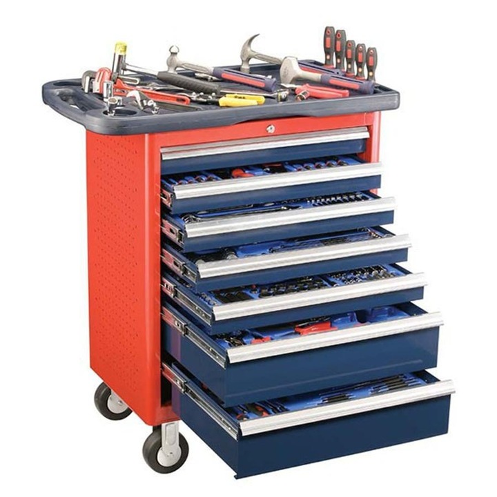 Genius szerszámos kocsi komplett