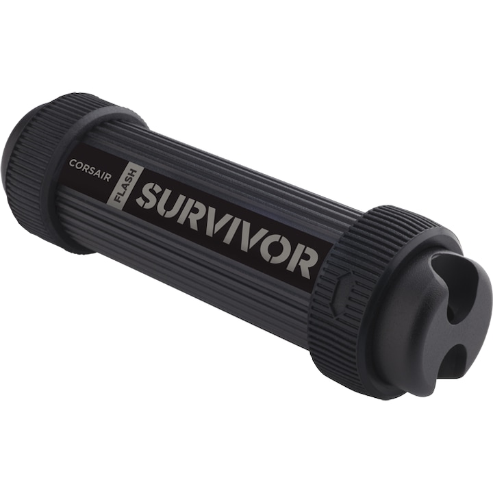 USB Flash памет Corsair Flash Survivor Stealth, 512GB, aluminiu, shock resistant, waterproof, USB 3.0