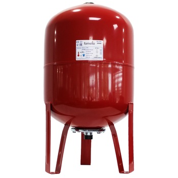 Vas expansiune termic Fornello, 50 litri, vertical, cu picioare, culoare rosu, presiune maxima 10 bar, membrana EPDM Vas expansiune termic Fornello, 50 litri, vertical, cu picioare, culoare rosu, presiune maxima 10 bar, membrana EPDM