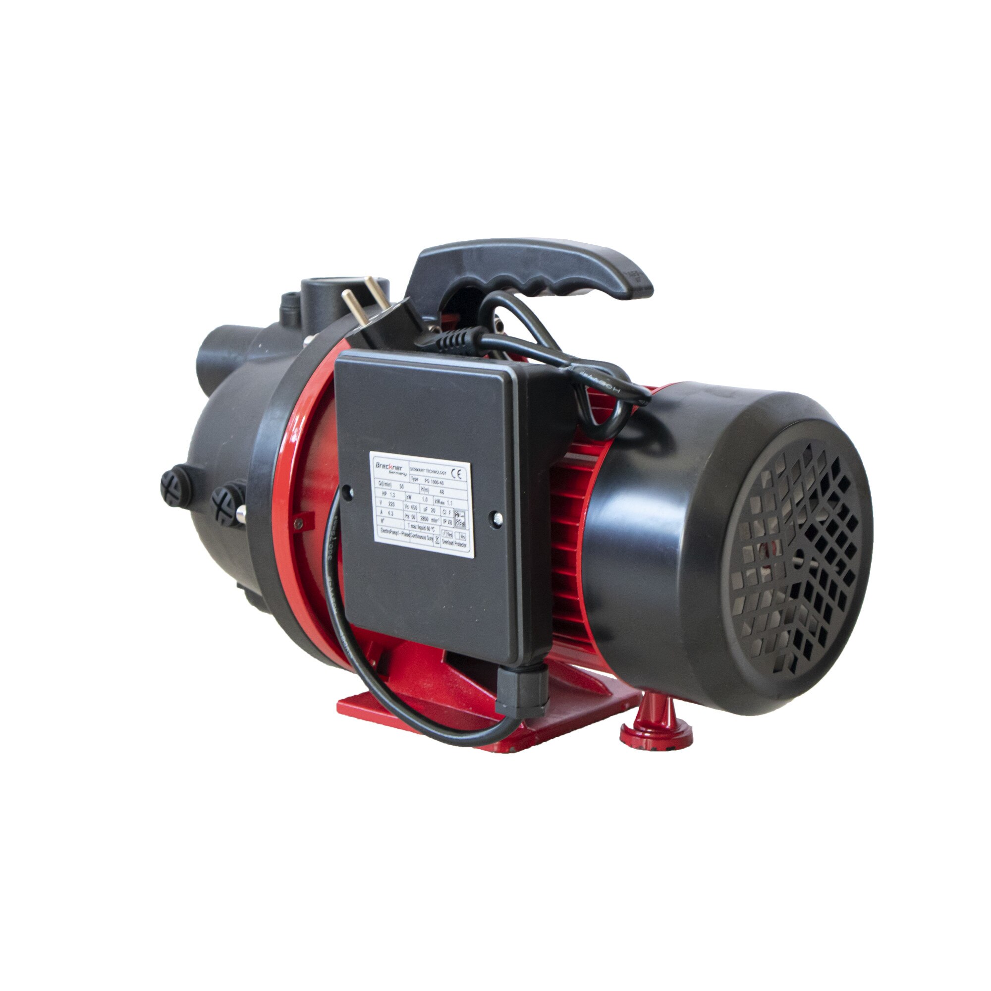 Pompa de gradina Breckner Germany PG 1000-40, putere 1000 W, adancime absorbtie 9 m, inaltime refulare 40 m, debit maxim 70 l/min