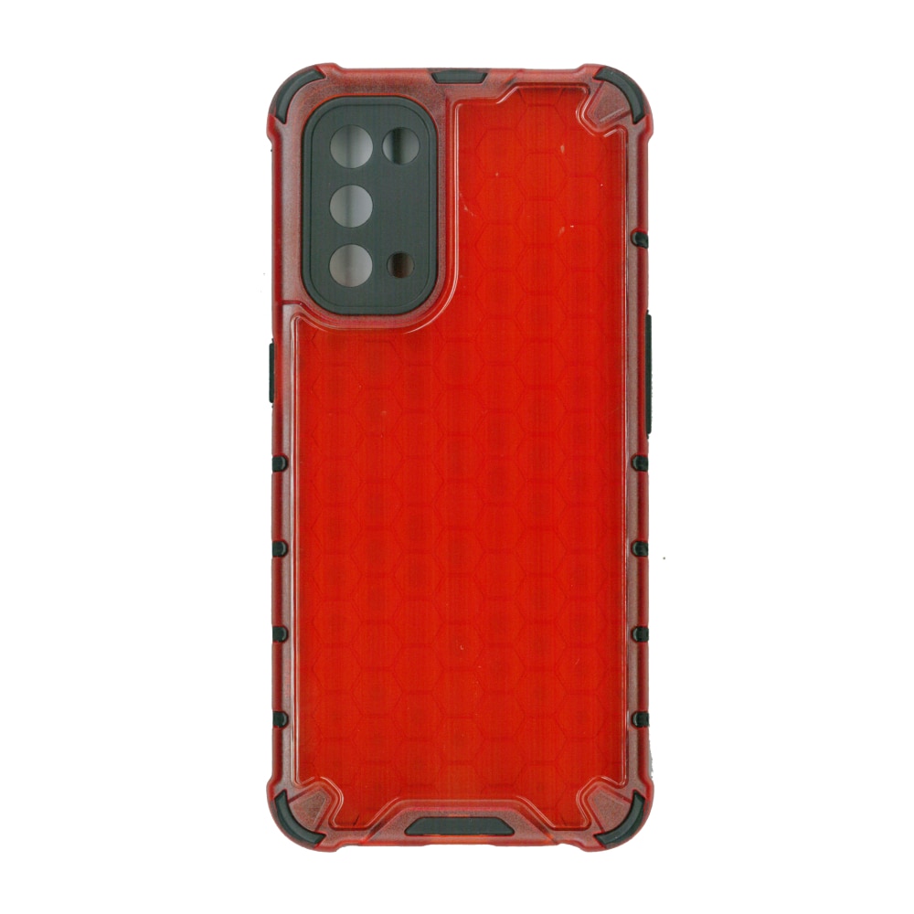 Husa protectie spate anti-shock hexa, pentru Oppo Reno 5 5G, rosu