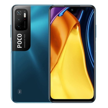Telefon mobil POCO M3 Pro, Dual SIM, 64GB, 4GB RAM, 5G, Cool Blue Telefon mobil POCO M3 Pro, Dual SIM, 64GB, 4GB RAM, 5G, Cool Blue