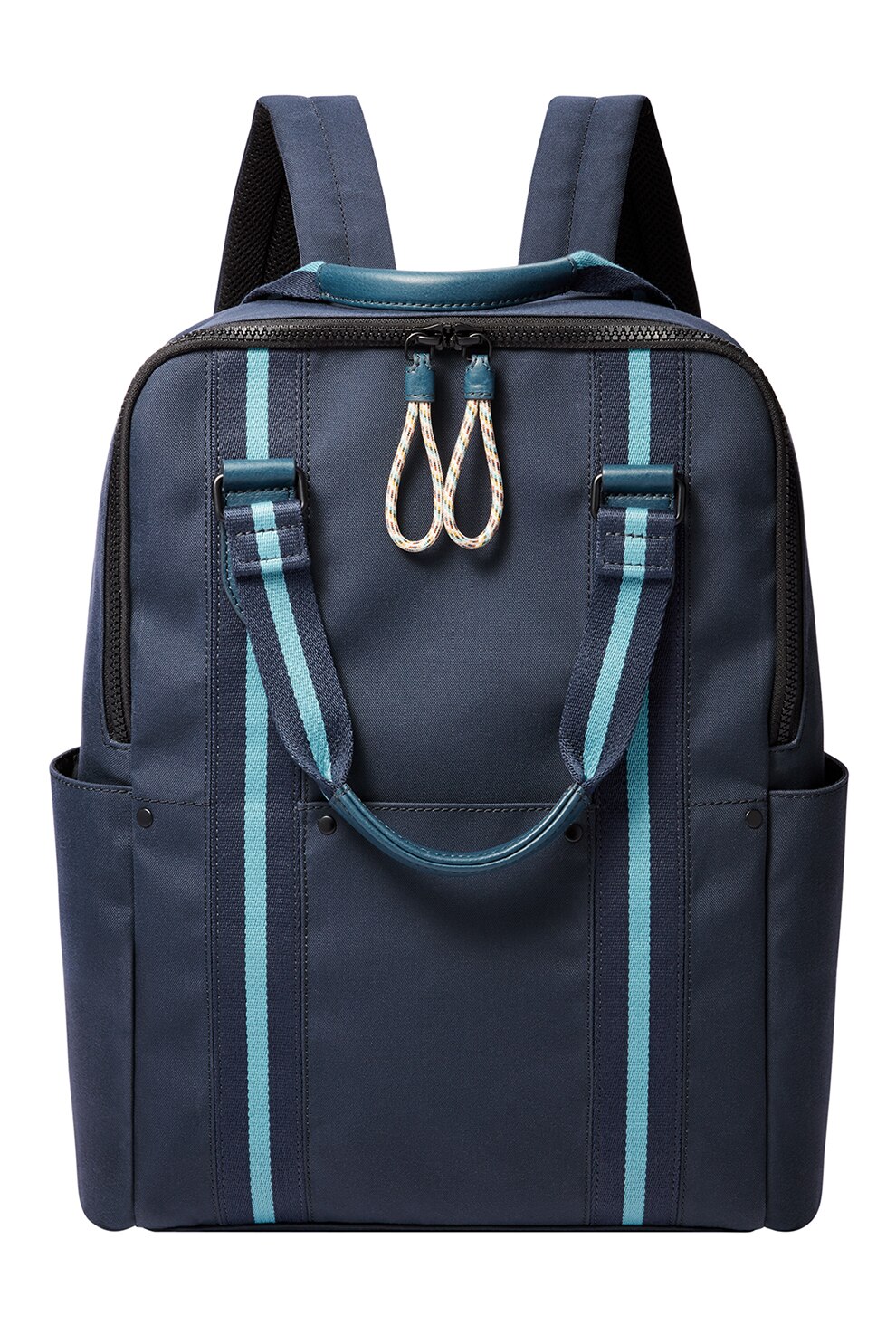 Fossil, Rucsac cu garnituri contrastante Houston, Bleumarin inchis