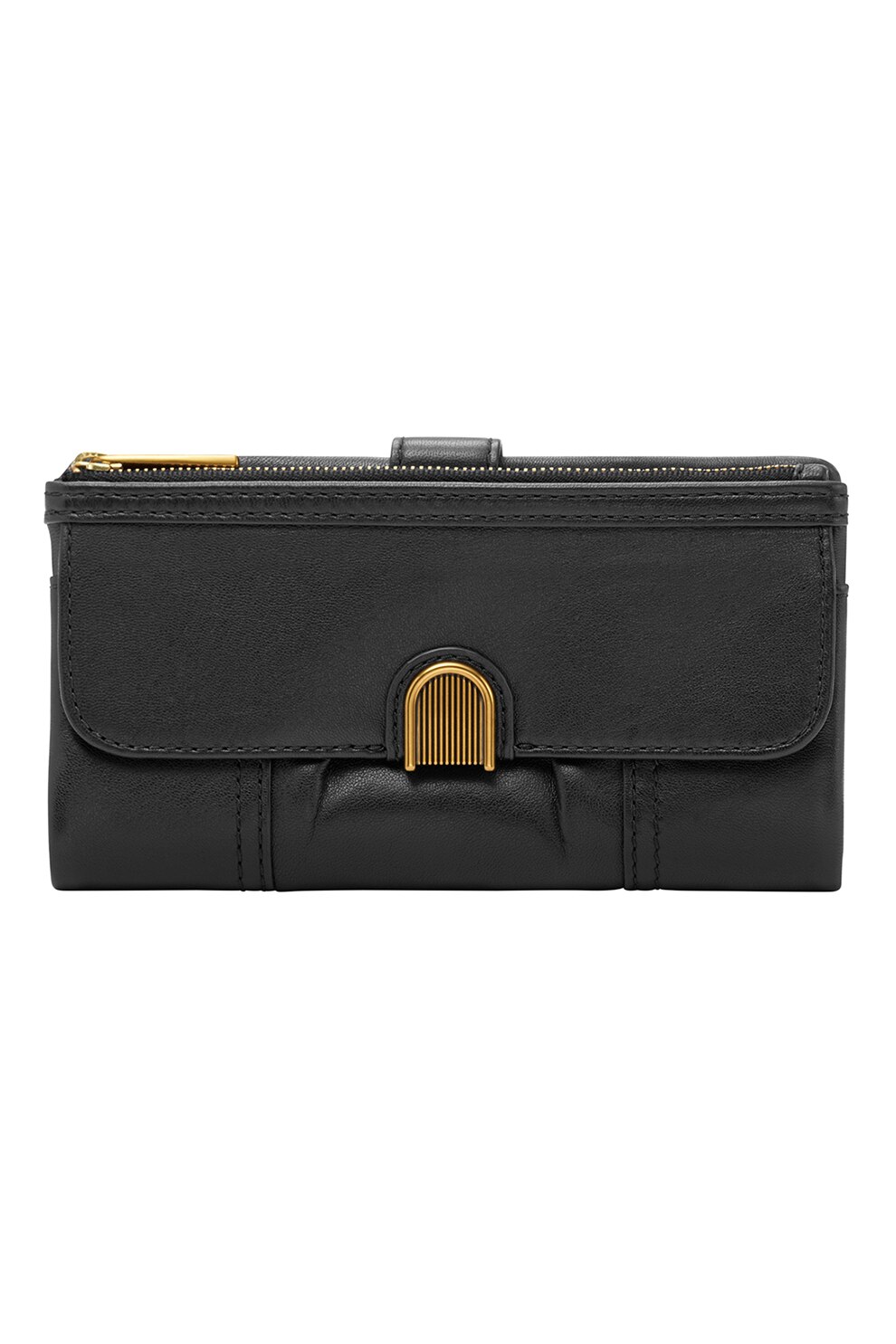 Fossil, Portofel din piele Cora, Negru