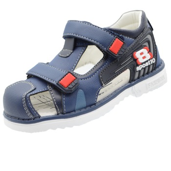 Sandale ortopedice pentru baieti Bessky HL954-2B, Bleumarin 54912 Sandale ortopedice pentru baieti Bessky HL954-2B, Bleumarin 54912