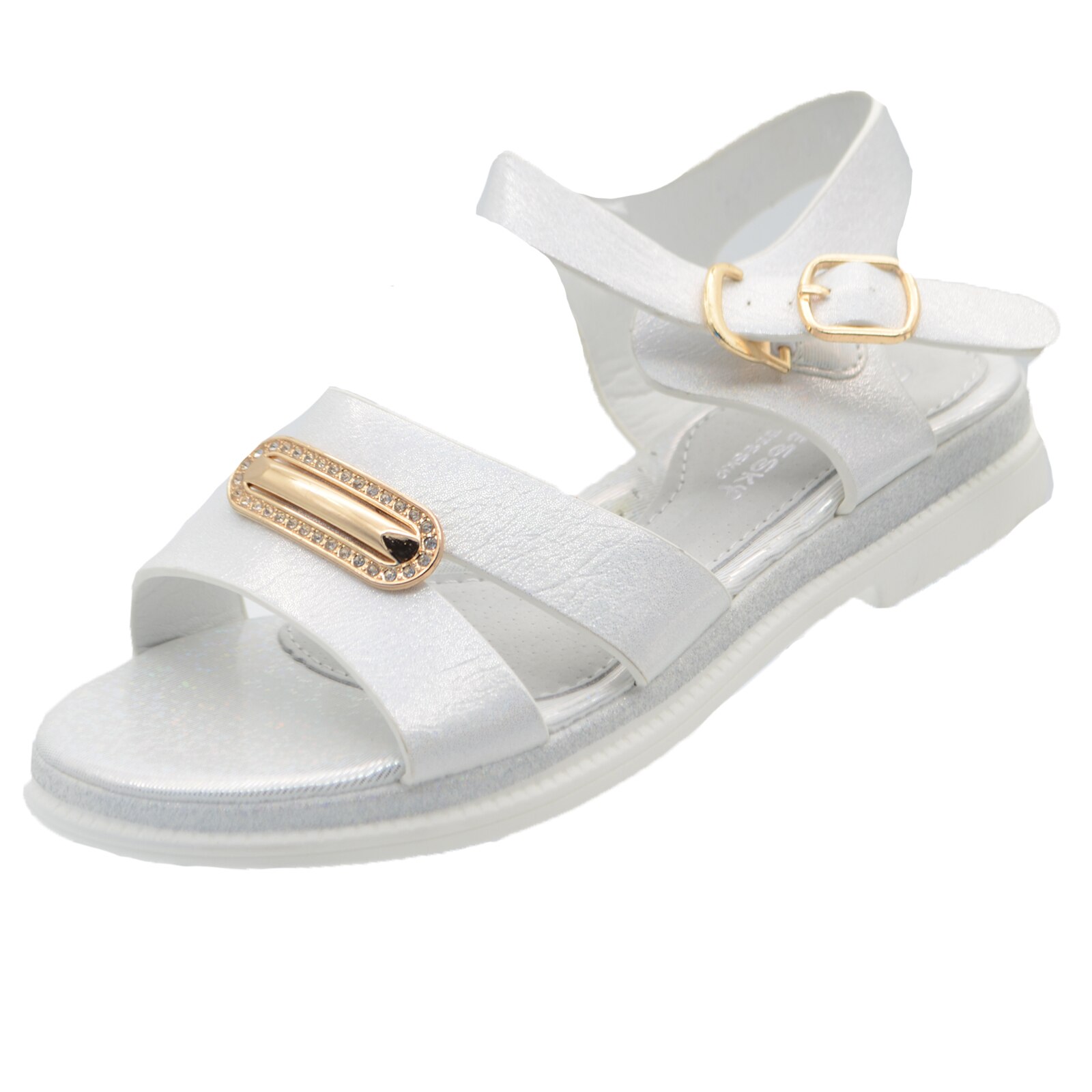 Sandale ortopedice pentru fete Bessky YJ9650-1, Alb 54939