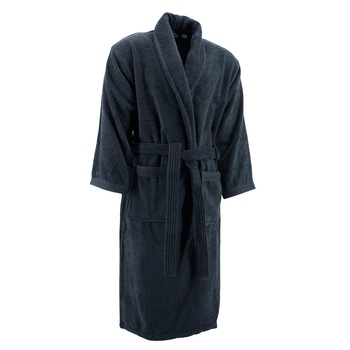 Halat baie Organic Collection, Antracit, XXL/XXXL, 100% bumbac organic Halat baie Organic Collection, Antracit, XXL/XXXL, 100% bumbac organic