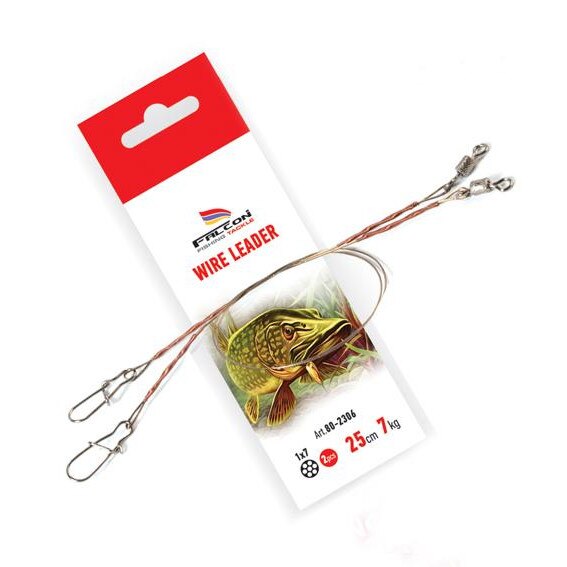 Struna Wire Leader 7 x 7 / 25 CM / 9 KG / 2 Buc / Plic