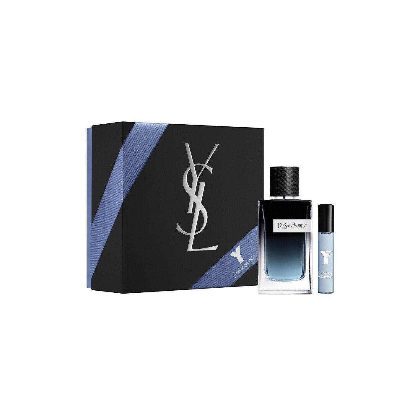 Set barbati Yves Saint Laurent, New Y, Apa de parfum 100 ml, Miniatura 10 ml