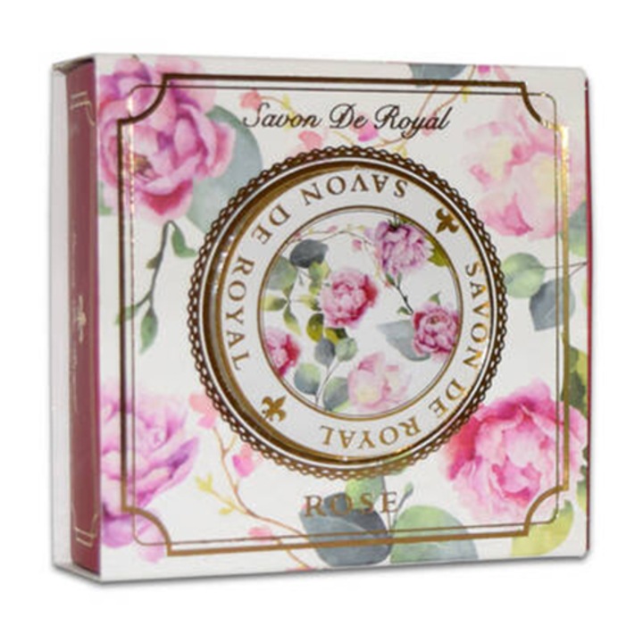Сапун Savon de Royal Bar Soap Deep Fresh Rose 100 гр