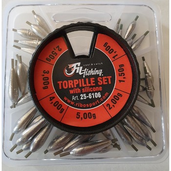 Set Plumb culisanti Cu silicon 7 Compartimente 1.00 - 5.00 GR Set Plumb culisanti Cu silicon 7 Compartimente 1.00 - 5.00 GR